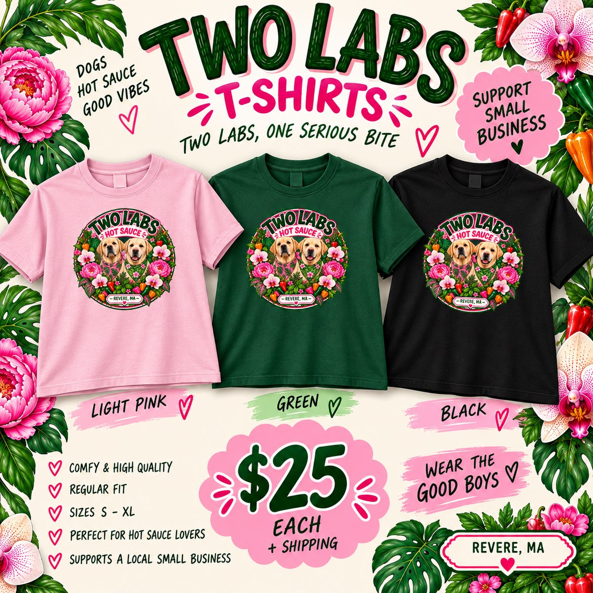 Two Labs T-Shirt